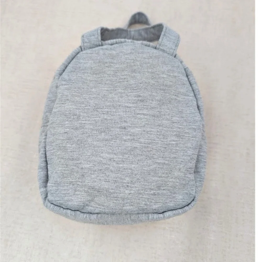 Totoro Pouch Lunch Bag Gray Fabric‎ Mini Size Travel